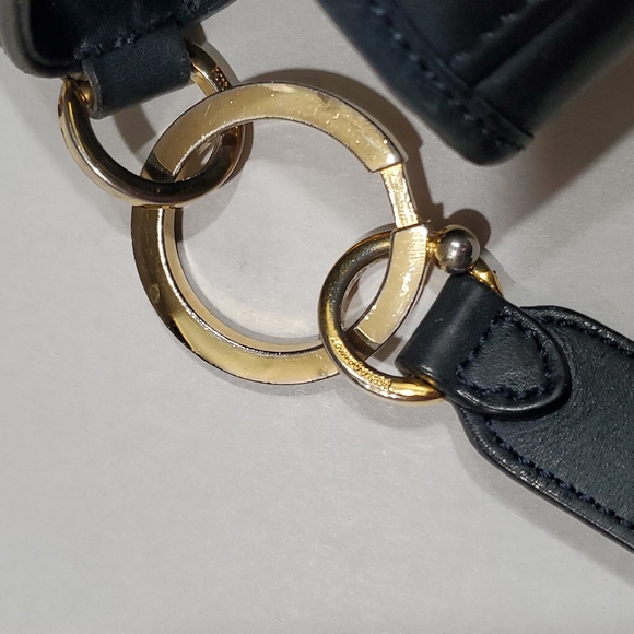 Vintage Salvatore Ferragamo Black Leather Crossbody Bag - Picture 15 of 16